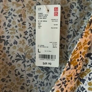 UNI QLO  floral dress